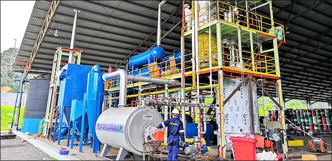 Waste Oil Distillation Plant