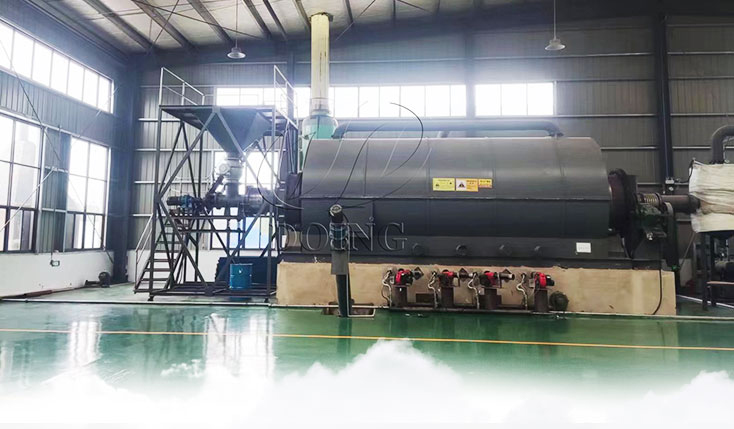 Semi-continuous Pyrolysis Plant